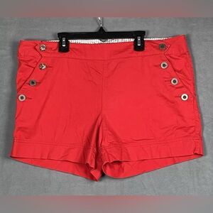 one 5 one Red Sailor Shorts with Nautical Flair